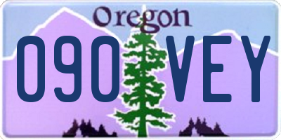 OR license plate 090VEY