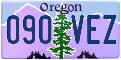 OR license plate 090VEZ
