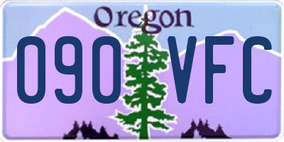 OR license plate 090VFC