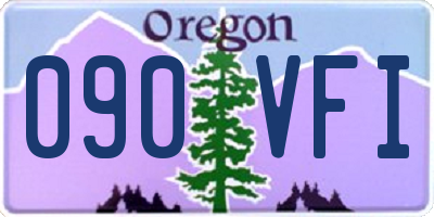 OR license plate 090VFI