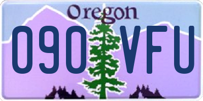 OR license plate 090VFU
