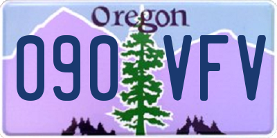 OR license plate 090VFV