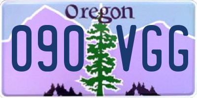 OR license plate 090VGG