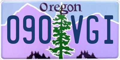 OR license plate 090VGI