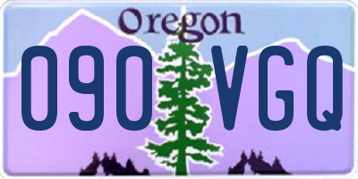 OR license plate 090VGQ