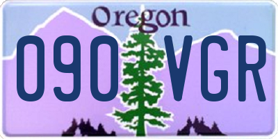 OR license plate 090VGR