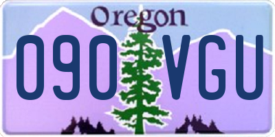 OR license plate 090VGU