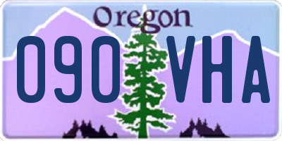OR license plate 090VHA