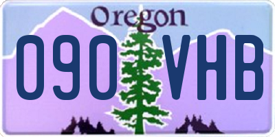 OR license plate 090VHB
