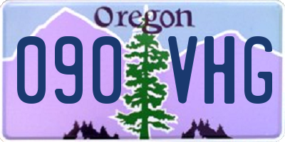 OR license plate 090VHG