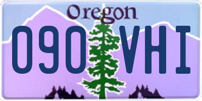 OR license plate 090VHI