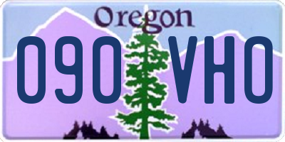 OR license plate 090VHO