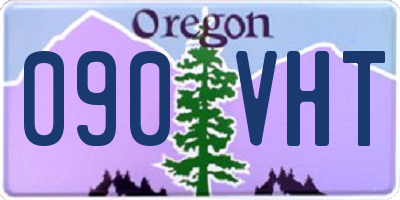 OR license plate 090VHT
