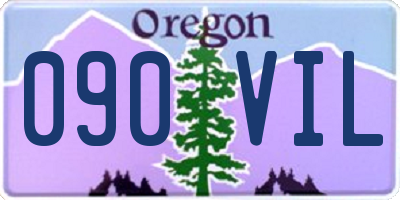 OR license plate 090VIL