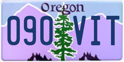 OR license plate 090VIT