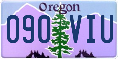 OR license plate 090VIU