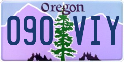 OR license plate 090VIY