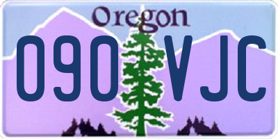 OR license plate 090VJC