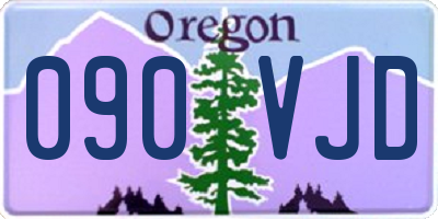 OR license plate 090VJD