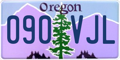 OR license plate 090VJL