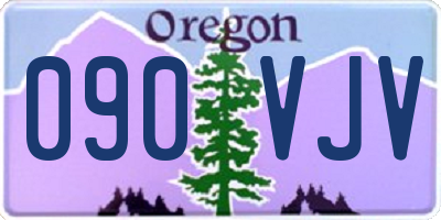 OR license plate 090VJV