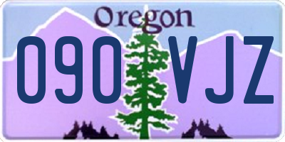 OR license plate 090VJZ