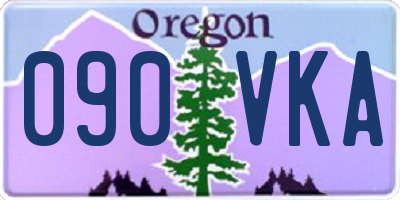 OR license plate 090VKA