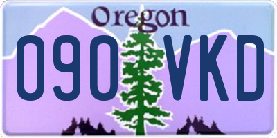 OR license plate 090VKD