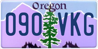 OR license plate 090VKG