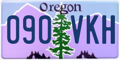 OR license plate 090VKH