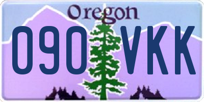 OR license plate 090VKK