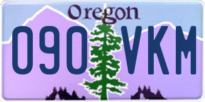 OR license plate 090VKM