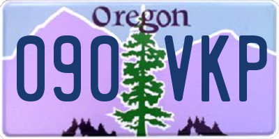 OR license plate 090VKP
