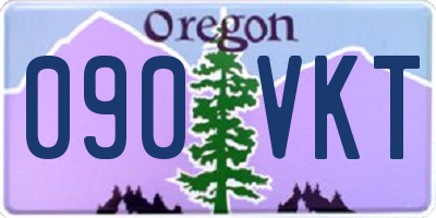 OR license plate 090VKT