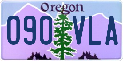 OR license plate 090VLA