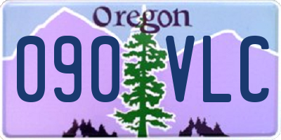 OR license plate 090VLC