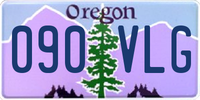 OR license plate 090VLG
