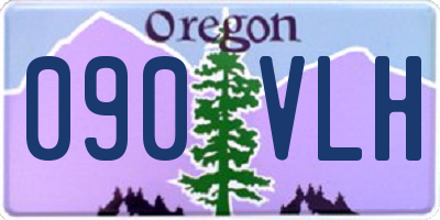 OR license plate 090VLH
