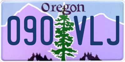 OR license plate 090VLJ