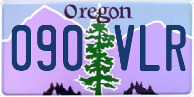 OR license plate 090VLR