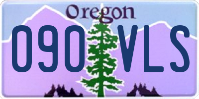 OR license plate 090VLS