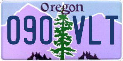 OR license plate 090VLT