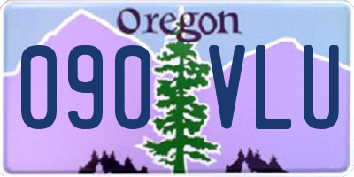 OR license plate 090VLU
