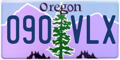 OR license plate 090VLX
