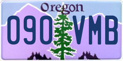 OR license plate 090VMB