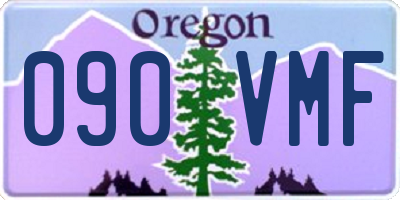 OR license plate 090VMF