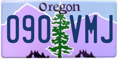 OR license plate 090VMJ