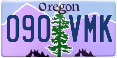 OR license plate 090VMK