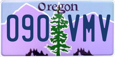 OR license plate 090VMV