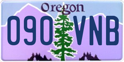 OR license plate 090VNB